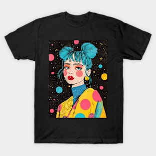 A vibrant pop art illustration T-Shirt